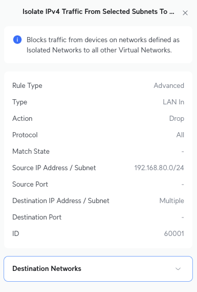 Firewall rules